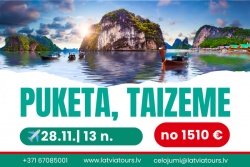 🇹🇭 PUKETA - pēdējās vietas! Latvia Tours - Berga bazārs
